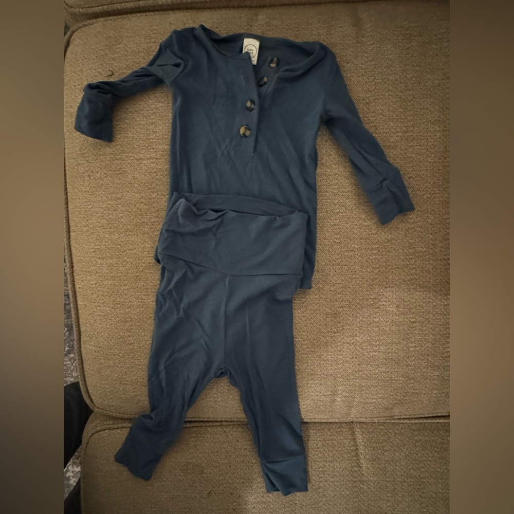 Lou Lou & Company Kids Matching Set in Dark Blue (Dean)